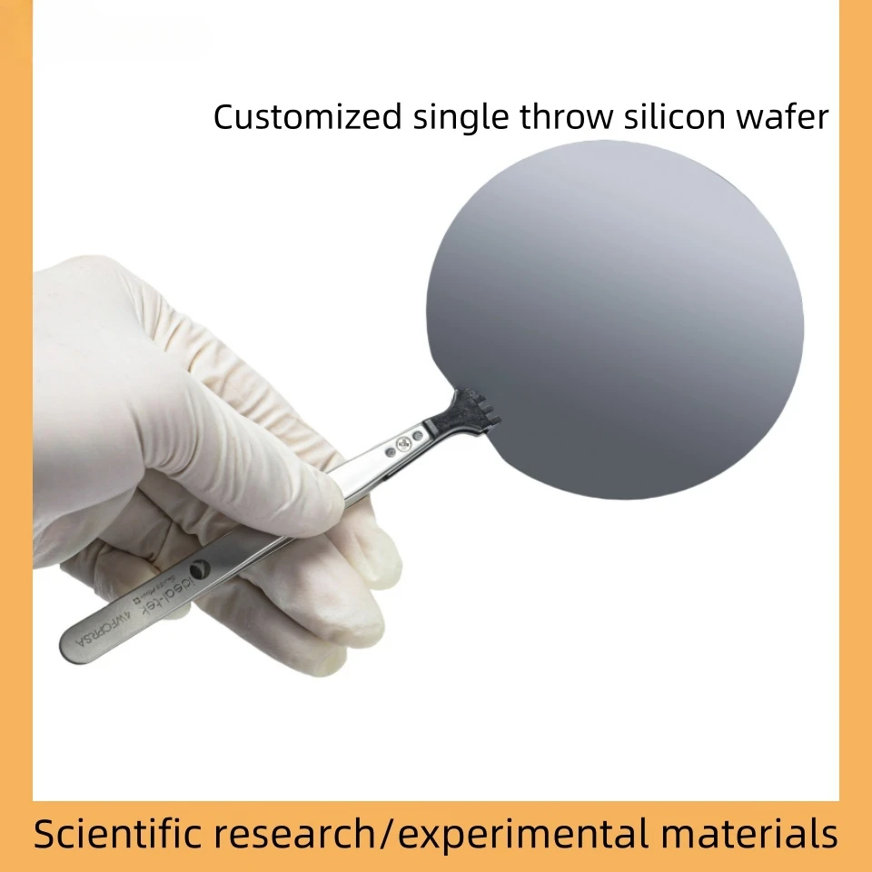 Customized single-sided polished wafer silicon/for advanced IC chip substrates and micro/nano processing device substrates