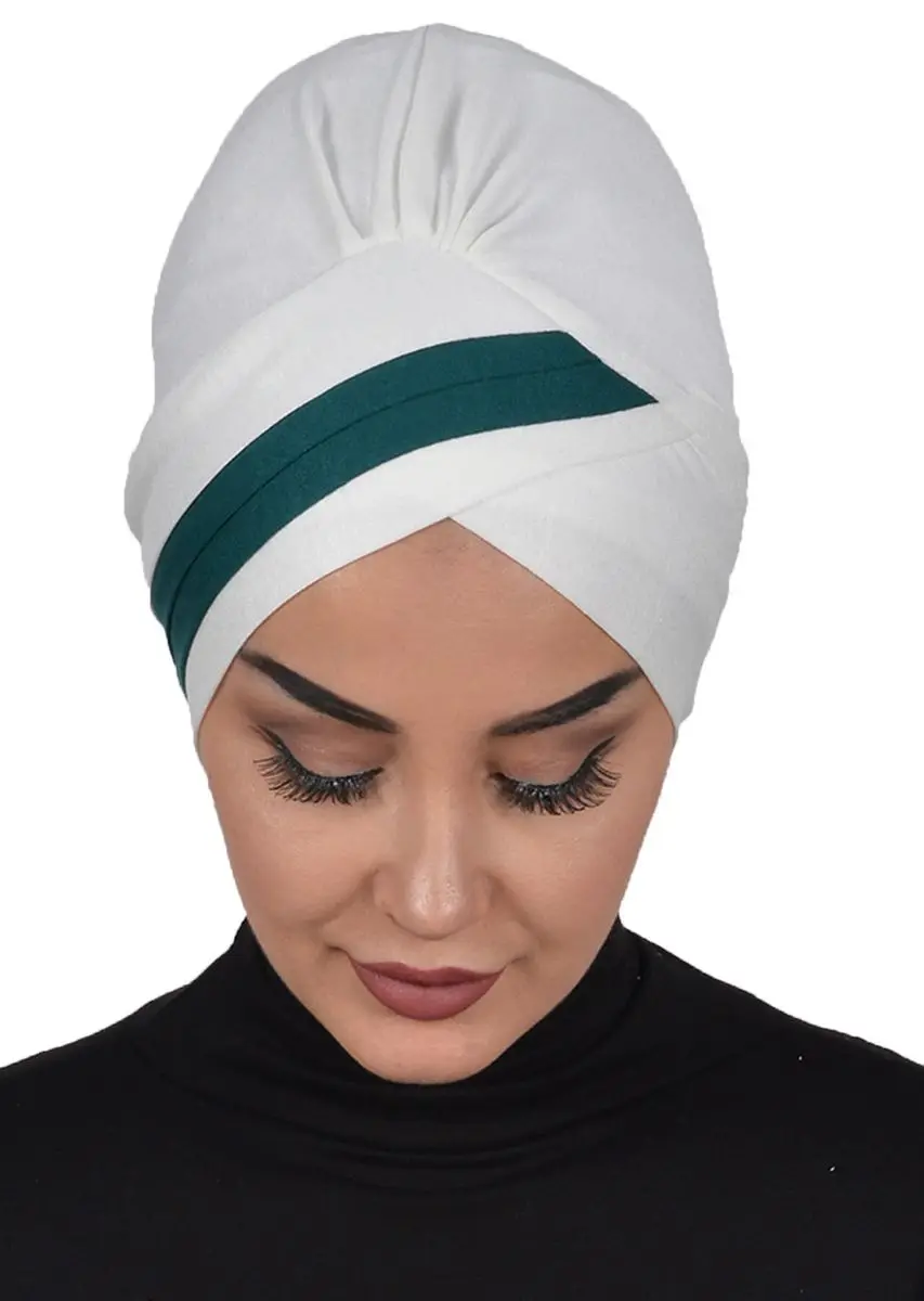 Doppel farbige gekämmte Knochen creme