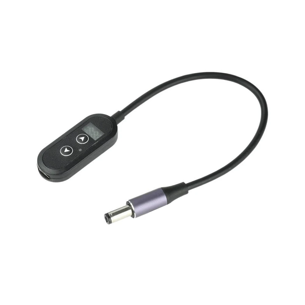 PD Trigger Cable DC 5.5*2.5mm 140W Adjustable Voltage PD Decoy Cord 5V/9V/12V/20V/28V with Digital Display For Router Light Fan