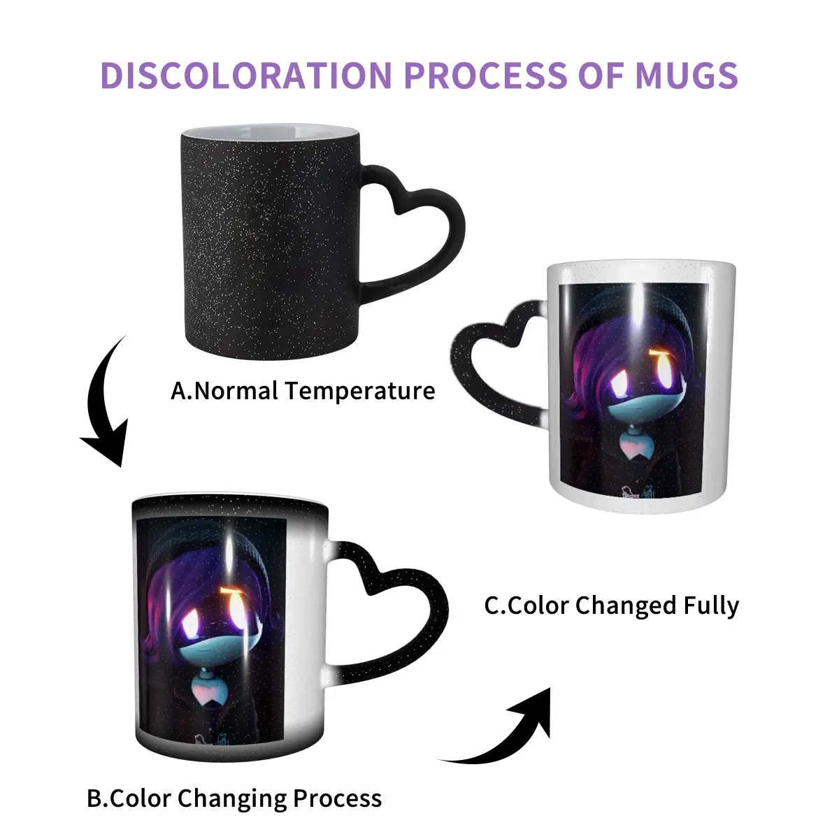 Murder Drones Uzi Collage  Mug Funny Ceramic Coffee Cups Tea Mugs Milk Cup Drinkware Gift for Friends