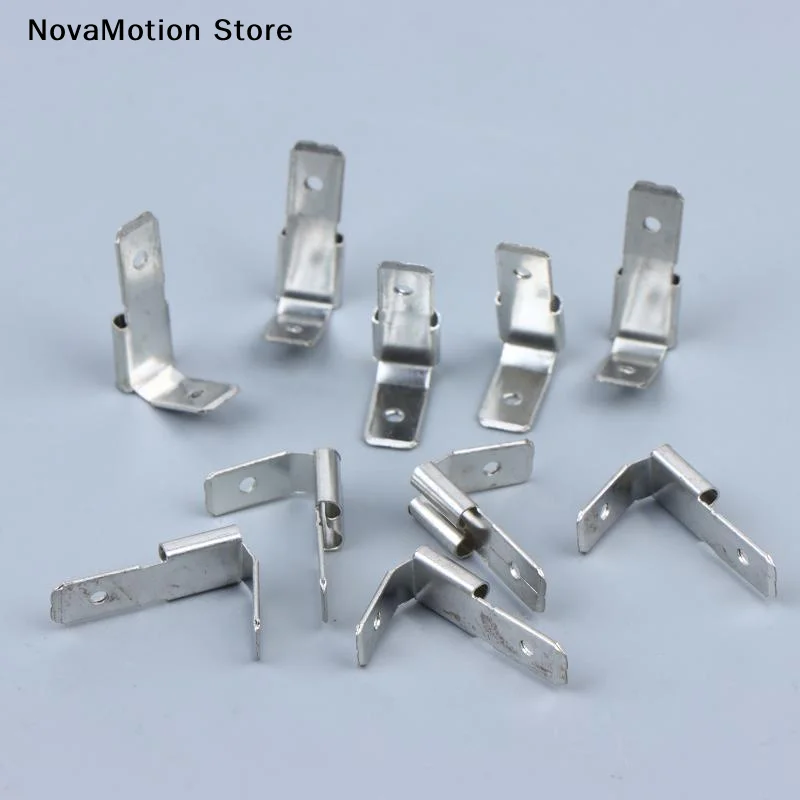 [NM]6.3 Mm Tin-plated Brass Minimum Voltage Drop Double Piggyback Spade Connectors Wear And Tear Resistant[NM]