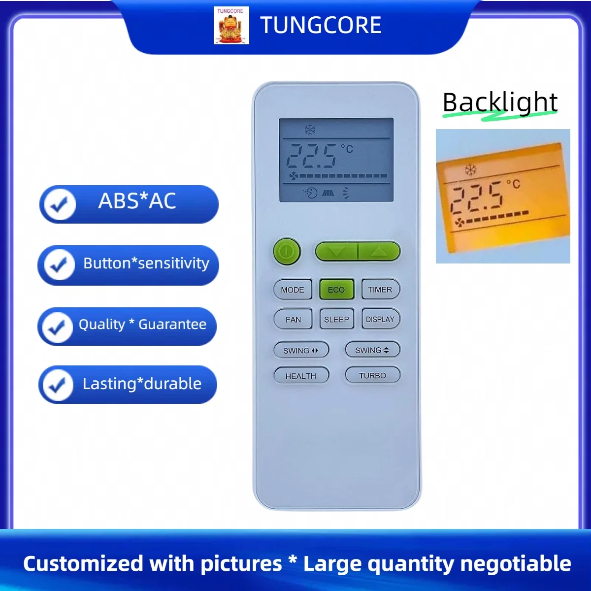 

NEW Remote control GYKQ-52 GYKQ52 For TCL KFRD-26G BH13BPA GYKQ52 KFRD-35GW/JC12BPA Air Conditioners