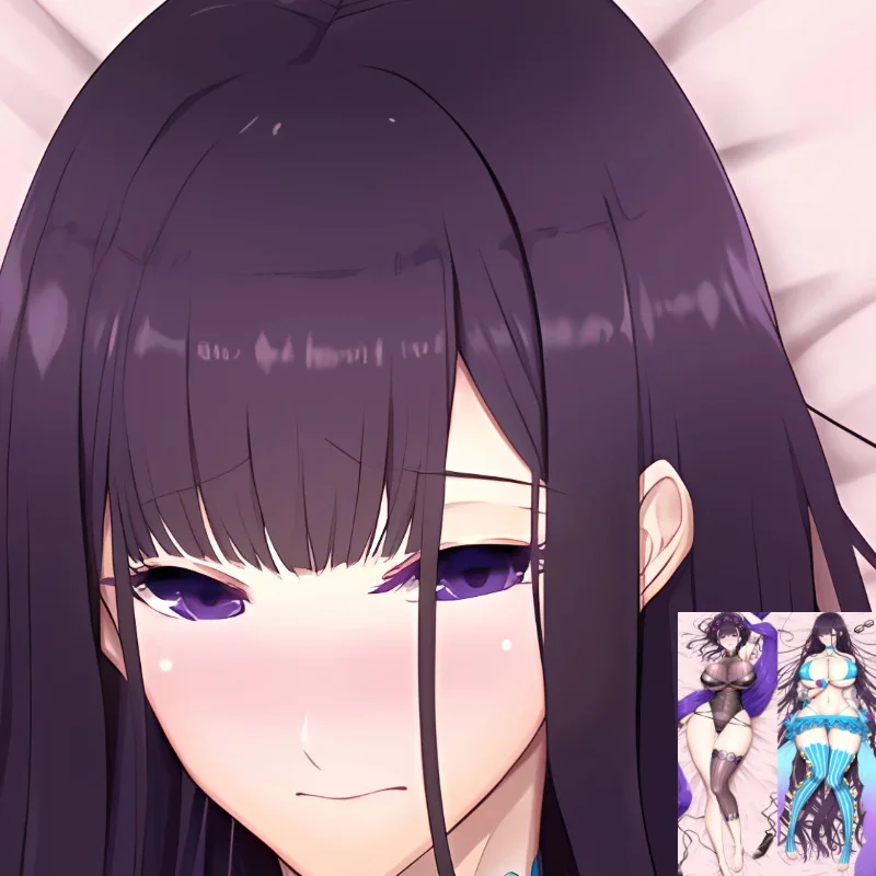 Dakimakura Anime Minamoto no Raikou Tohsaka Rin Murasaki Shikibu Pillowcase Double-sided Print Hugging Body Pillow Cover Case