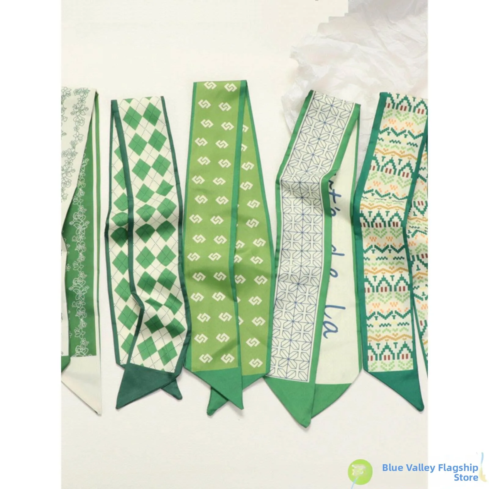 

Декоративный шелковый шарф-лента, праздничный подарочный набор, аксессуар для волос, повязка на голову с узлом и надписью, модный праздничный аксессуар для волос