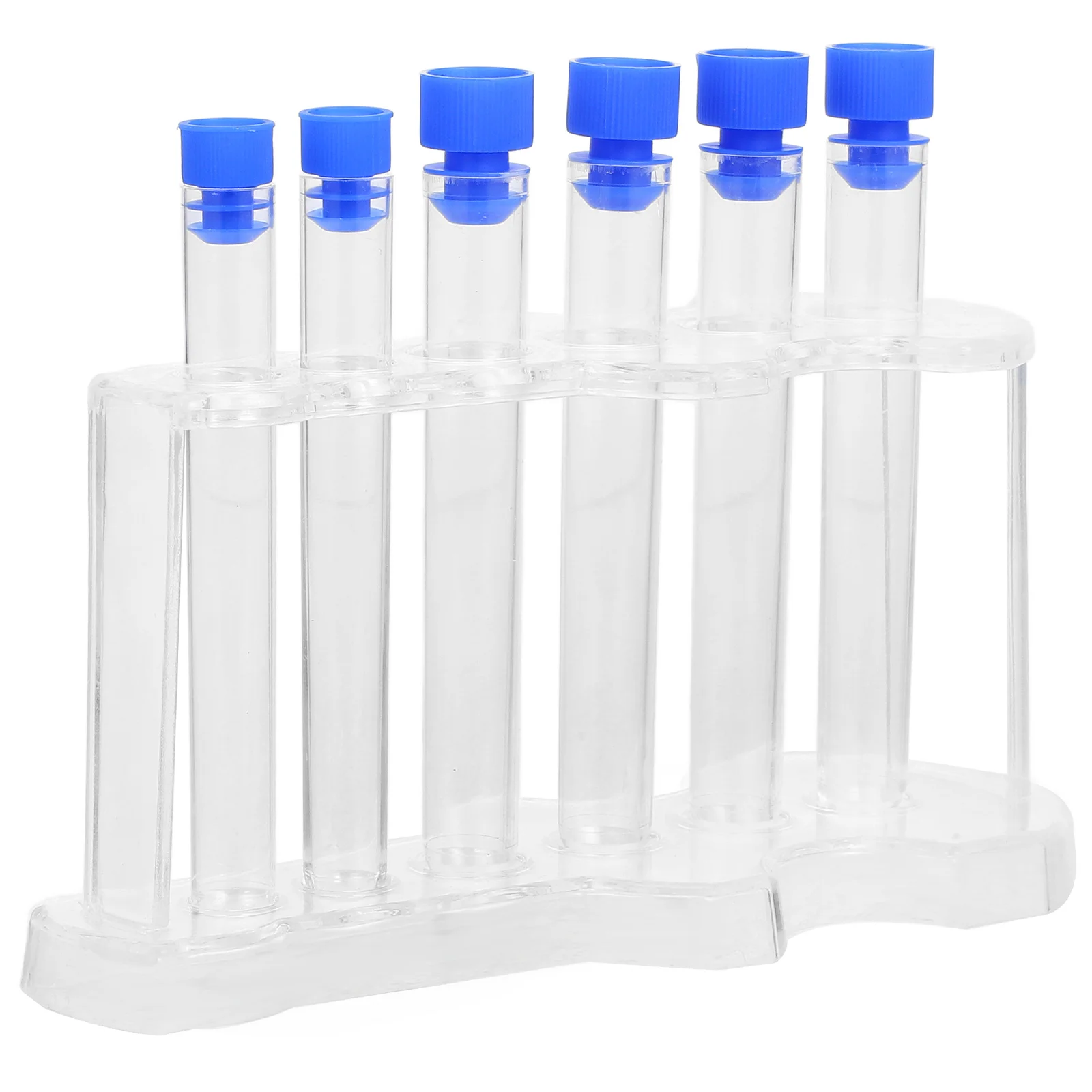 

1Set Test Tube Rack Set Clear Tubes Perfect Fit for Lab Applications Easy Observation Lab Tubes Clear Tube Vial Rack