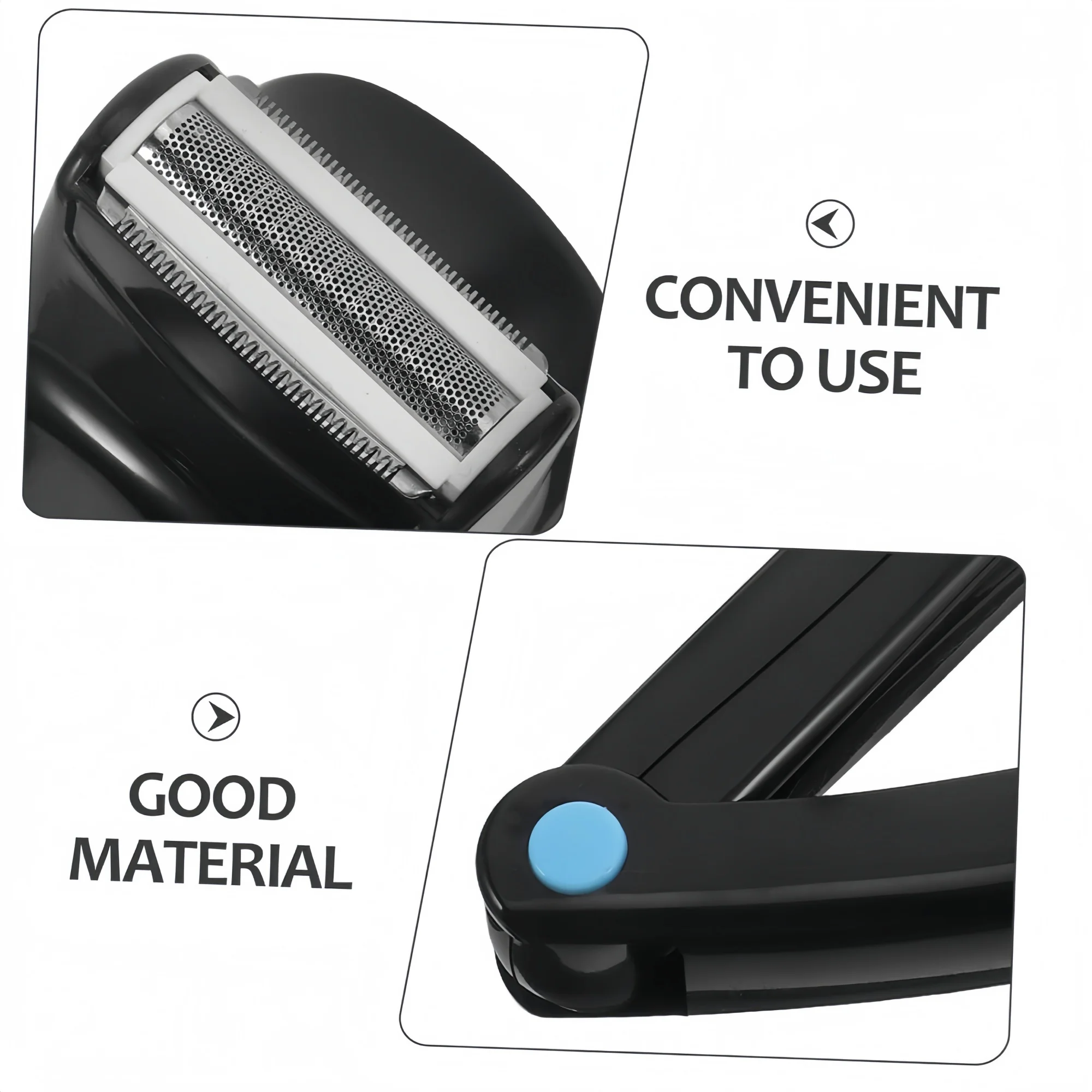 Rechargeable Electric Back Shaver for Men Body Hair Trimmer Portable Grooming Razor  Operated Ergonomic Design for DIY Hair Remo