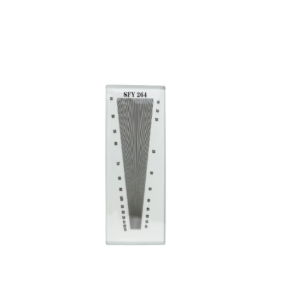 For Quality Inspection Measuring Range 10-40 Threads cm Density Scope Easy Thread Count Reading Glass Construction