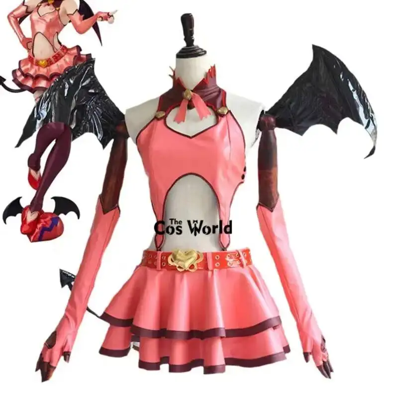 

Костюм для косплея Мику: Хэллоуин, Дьяволёнок, Охотник на сердца, Аниме-костюм