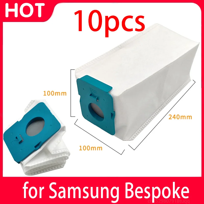 6/10PCS for Samsung Bespoke VCA-ADB95 VS20A95923W Jet Clean Vacuum Accessories Rod Vacuum Cleaner Dust Collection Bag Filter