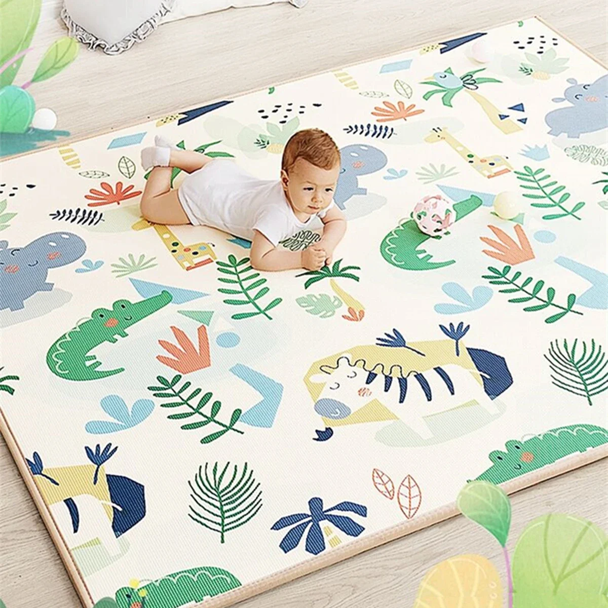 

Large Size Thicken Giraffe Lion Baby Play Mat Puzzle Children's Mat Baby Climbing Pad Kids Rugs Baby Games Mat Toys for Children