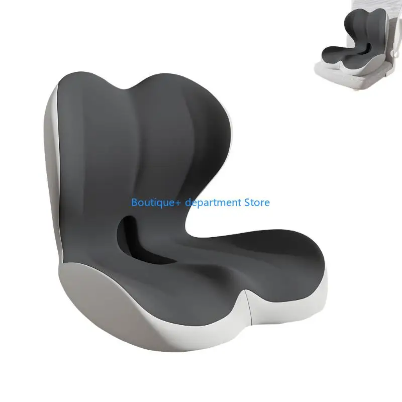 E1PD Tall Density Molded Chair Pad Ventilated Fabric Not Slip Base Pose Amendment Long Sitting