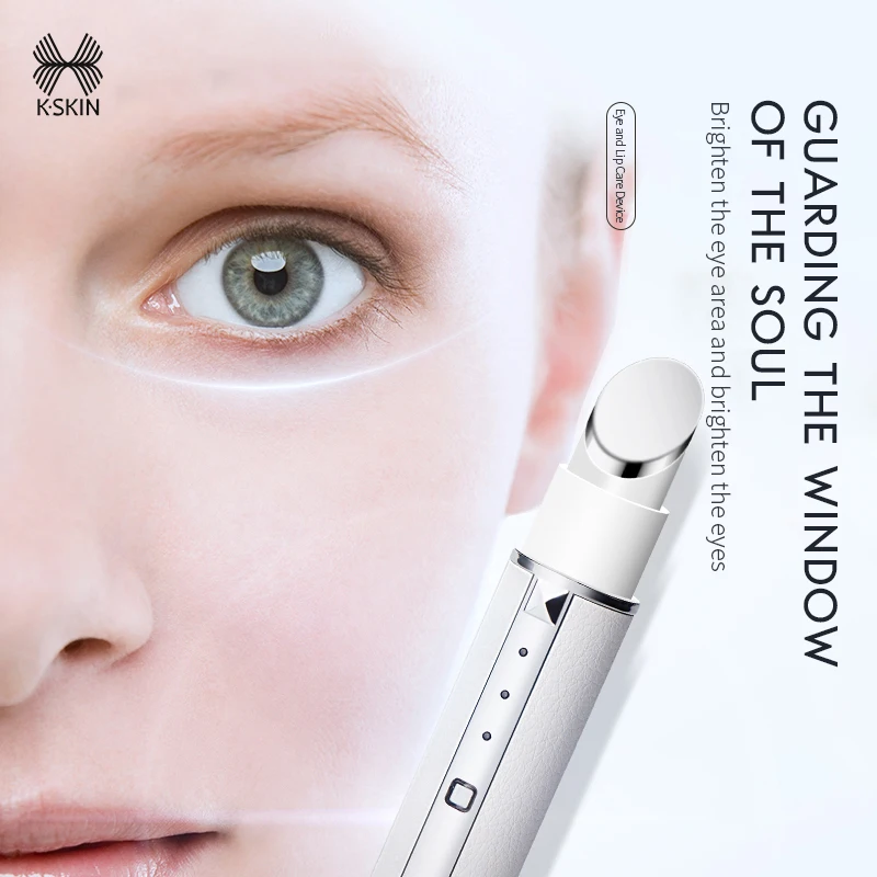 K-SKIN Home Portable Eye Massager Remove Eyes Bags Dark Circles Electric Eye Vibrations Massage Device Anti Aging Beauty Device