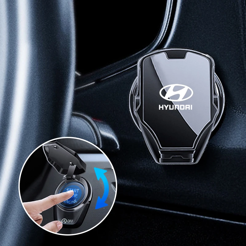 Для Hyundai i40 i30 i10 i20 IX35 IX20 Solaris Sonata Santafe Tuscani автомобильный двигатель, кнопка запуска и остановки, крышка зажигания