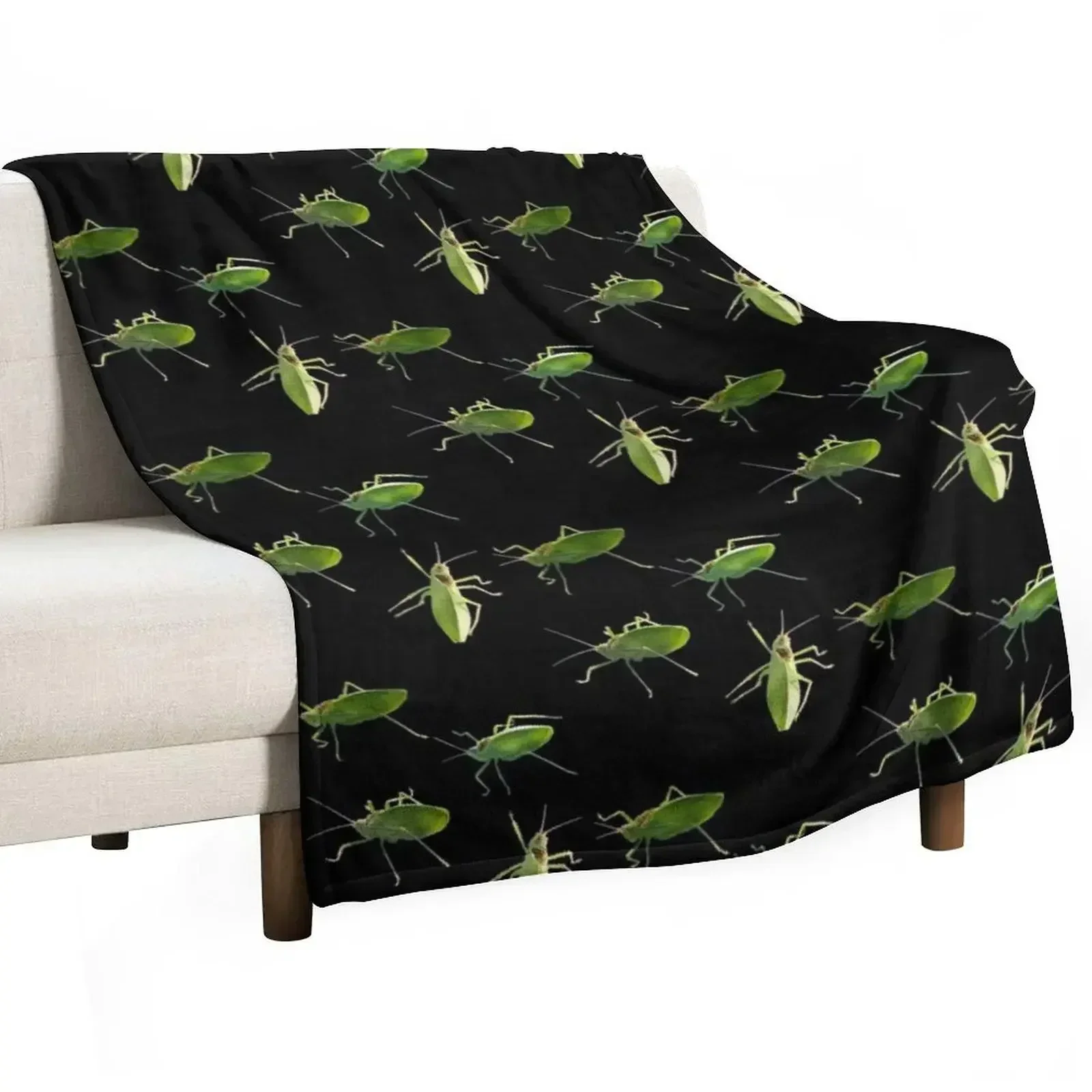 

Katydids Throw Blanket Summer Beddings sofa bed Weighted Quilt Blankets