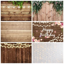 Wedding Backdrop for Photography Bridal Shower Party Decoration Background for Photo Studio Wooden Flower Wall Photocall Prop