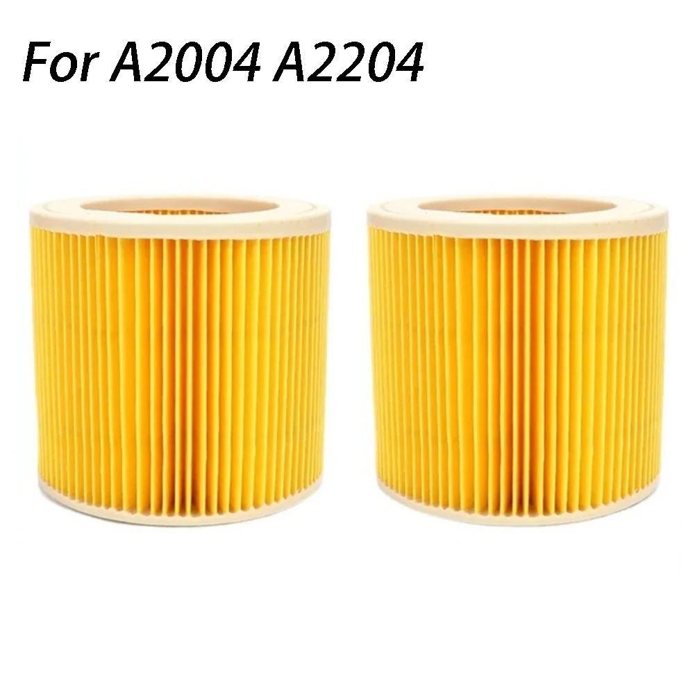 1/2 шт. фильтр для пылесосов KARCHER A2004 A2054 A2204 A2656 WD2.250 WD3.200 WD3, аксессуары для фильтров, запасная часть