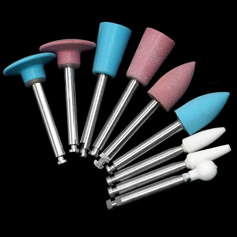9PCS Resin Polishing Head, Oral Polishing Head, Various Models to Choose from, Dental Cleaning and Polishing Tool Accessories