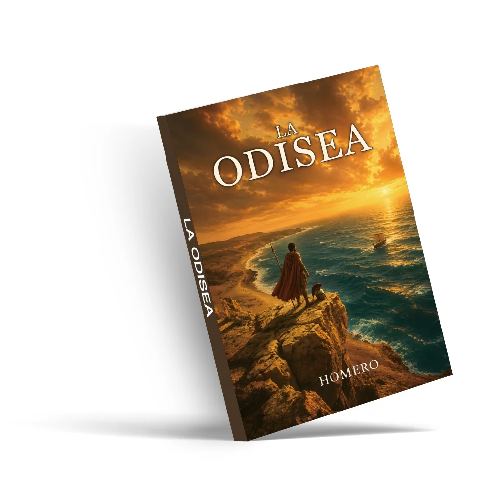 La Odisea by Homero Spanish Edition: Classic Literature Book, Homer’s Odyssey in Spanish, Greek Mythology, Epic Adventure