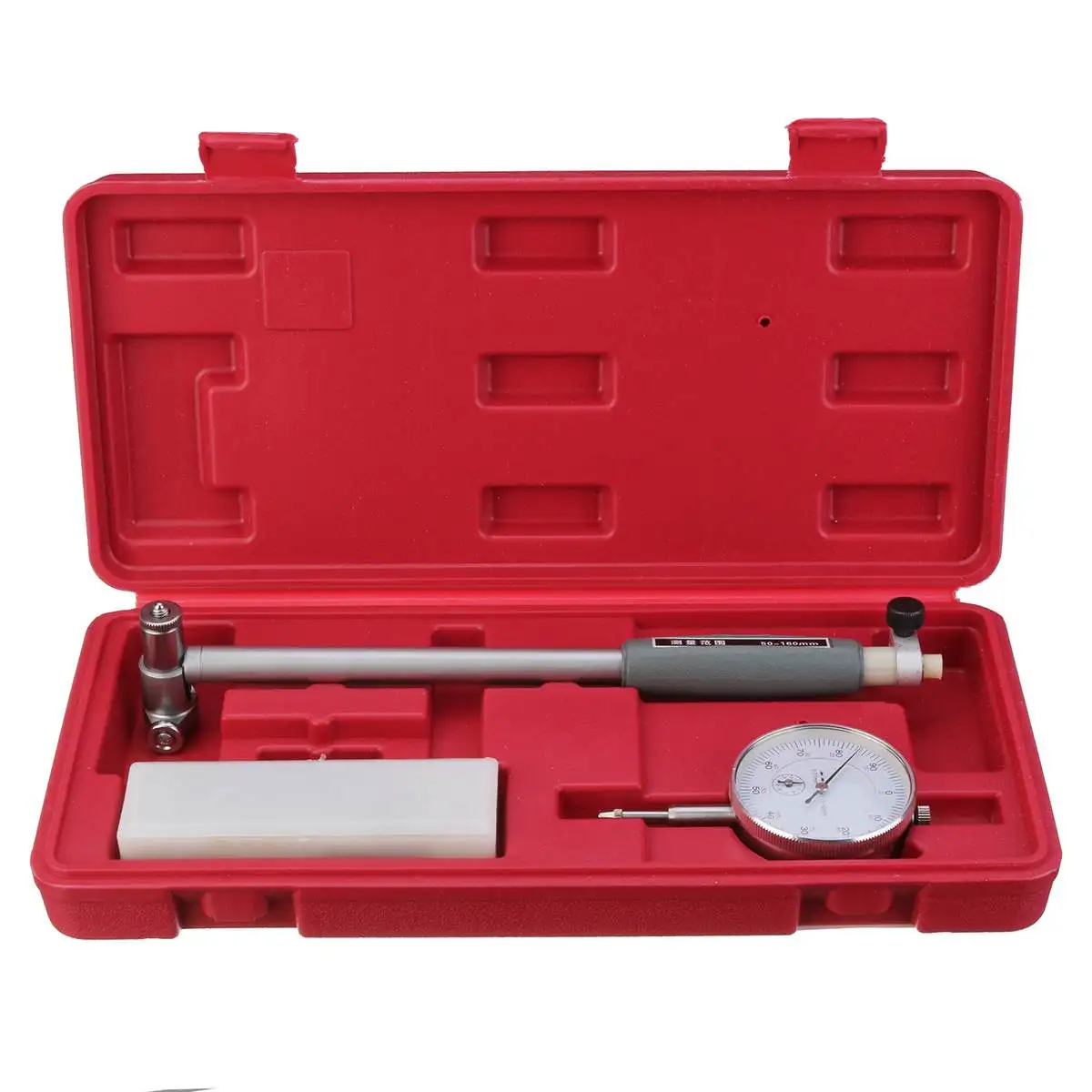 

50-160mm/0.01mm Precise Metric Dial Bore Gauge Cylinder Internal Inside Measuring Gage Test