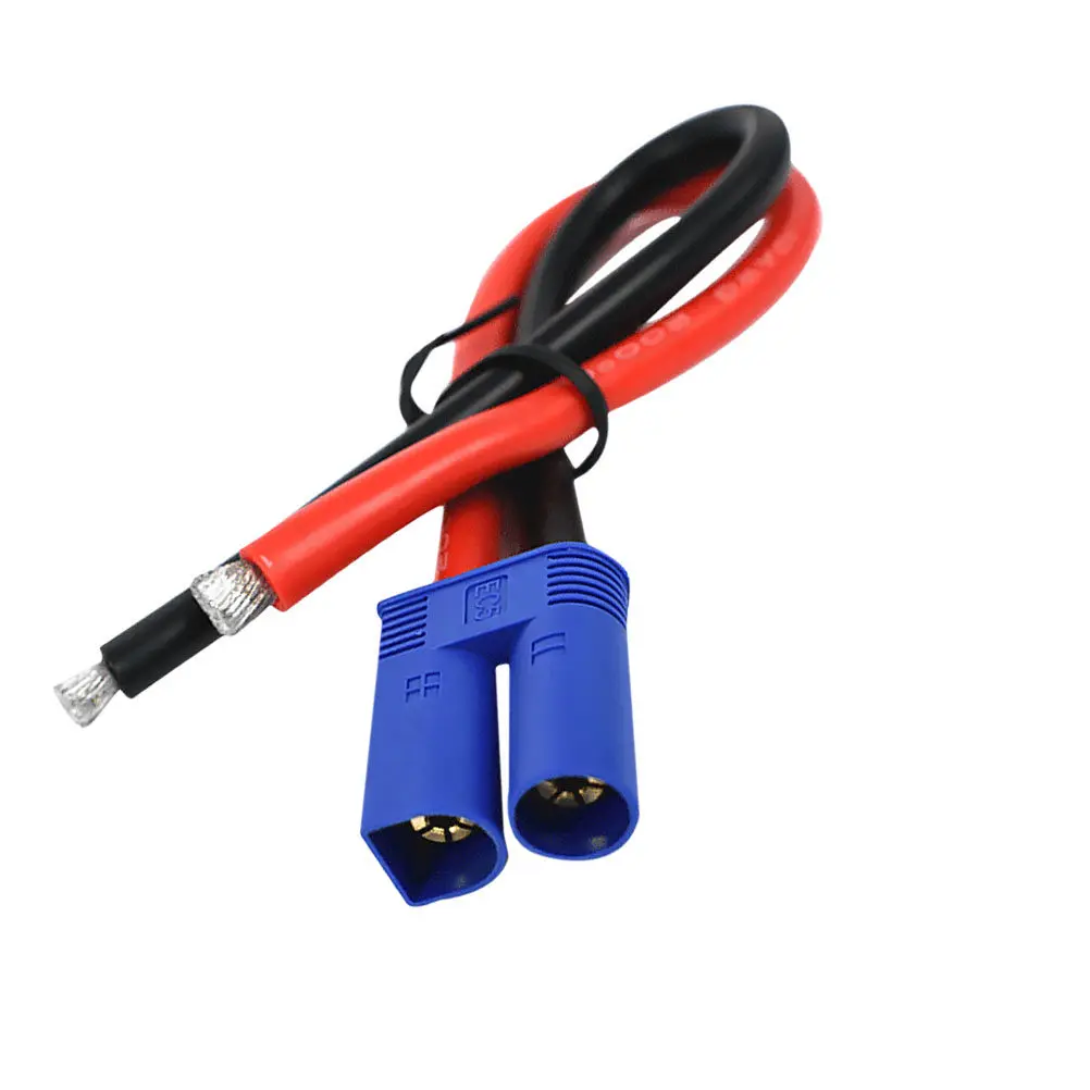 

1Pcs Male Plug Cable 0.2m Waterproof Adapter Emergency Car Start Power Cable Clamp Emergency Power Plug Wire