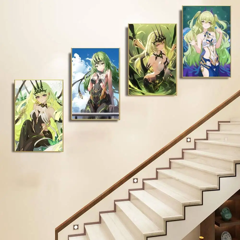 Mobius لعبة مثير فتاة المشارك عالية الجودة طباعة مقاوم للماء جدار الفن ملصق لشريط غرفة المعيشة ديكور هدية #5