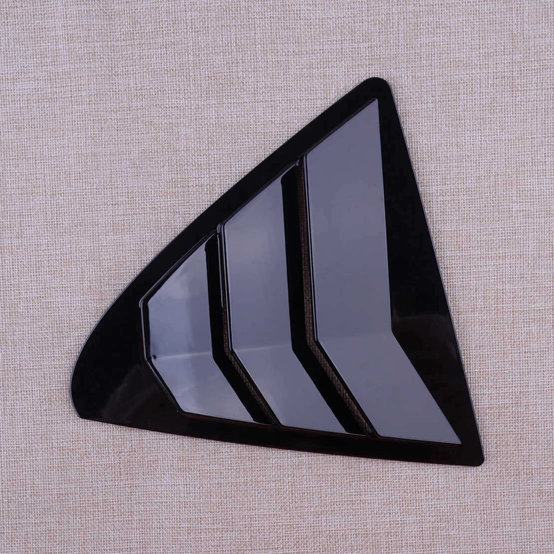 1 Pair Glossy Black Window Louver Shutter Vent Cover Trim ABS Fit for Lexus IS 300 200t 250 2019 2018 2017 2016 2015 2014 2013