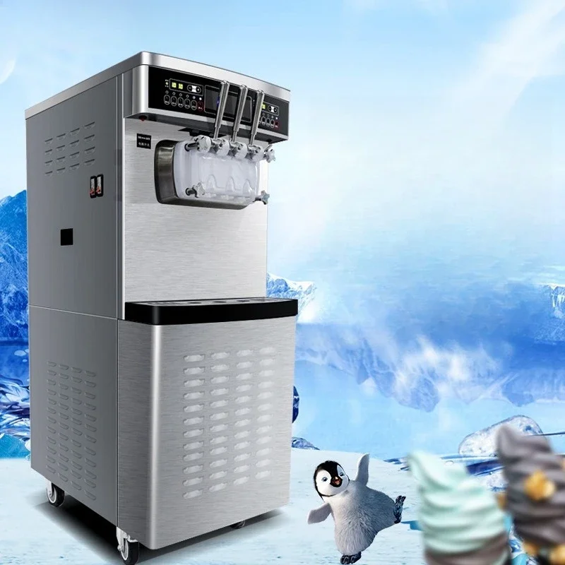 Large-scale commercial ice cream machine, fully automatic, dedicated to fresh-keeping pre-cooled milk pulp