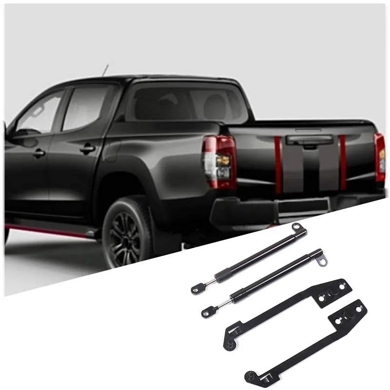 For 2015-2022 Mitsubishi L200 Triton car trunk fender hydraulic rod, slow down rod, car upgrade accessories, 4-piece set