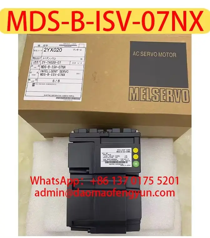 Original Genuine MDS-B-ISV-07NX Brand New Integration Of Servo Motors，Drives And Encoders，MDS B ISV 07NX，Fast shipping
