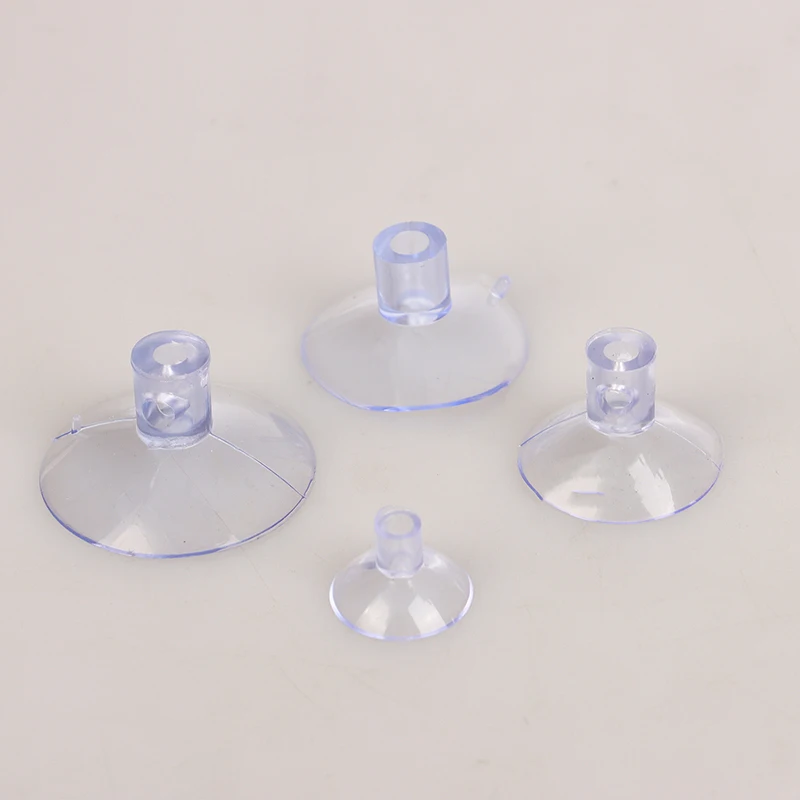 Ventosa com furos duplos, almofadas de PVC para decoração de vidro, bandeira, balão, gato, brinquedo, casamento, carro, 10pcs