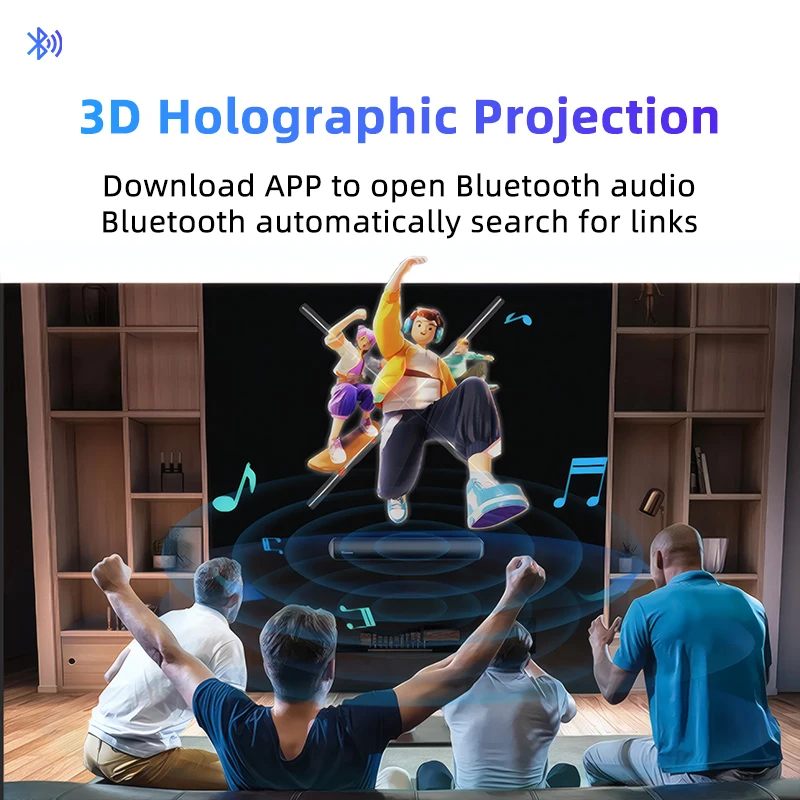 Ventilateur holographique 3D à vision directe 60 cm, projecteur de logo DIY, imagerie holographique en direct, lumière publicitaire innovante, compatible avec la télécommande Wi-Fi