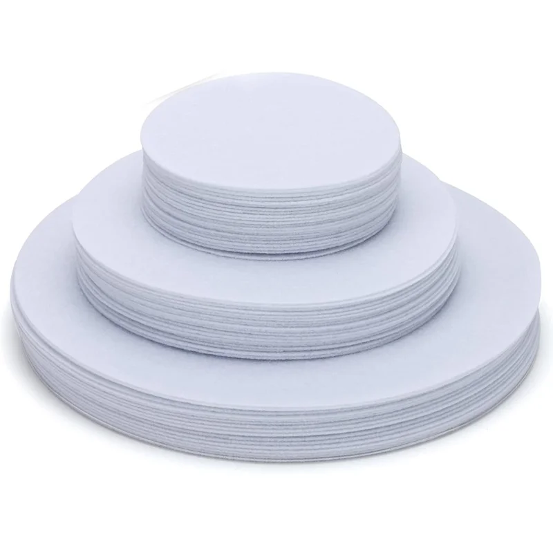 두꺼운 부드러운 펠트 접시 칸막이, 중국식 접시, 커피 받침 보호 및 적층용 - 접시 분리기 보관(60개)