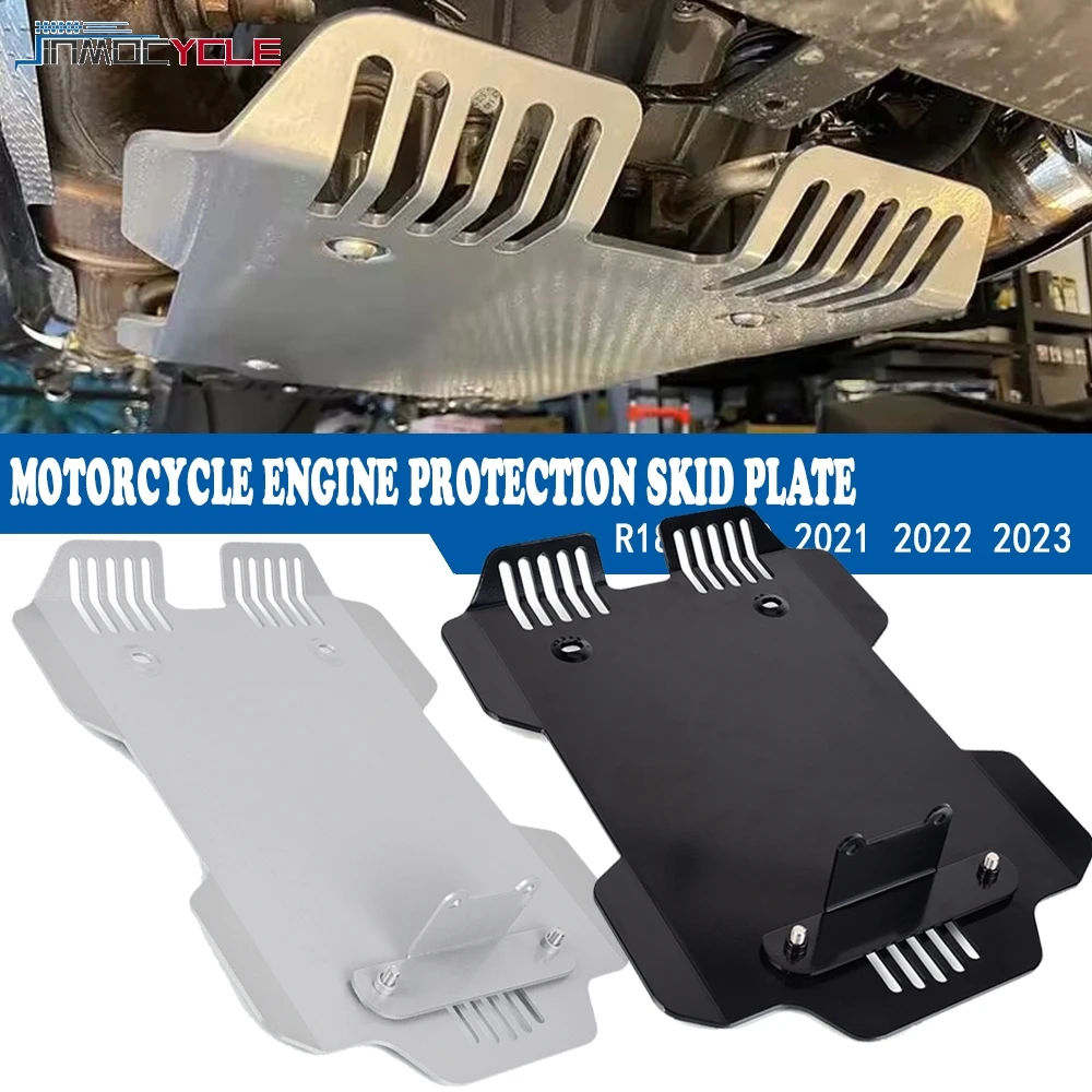

2025 Motorcycle Accessories Engine Under Guard Skid Plate Protector Cover Grid Chassis For BMW R18 R 18 2020-2022 2021 2023 2024
