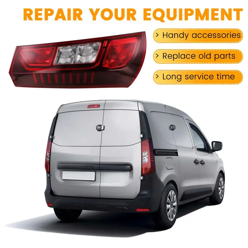 اكسسوارات السيارات لرينو اكسبرس 2021 2022 2023 2024 الذيل ضوء مصباح مكبح خلفي اليسار