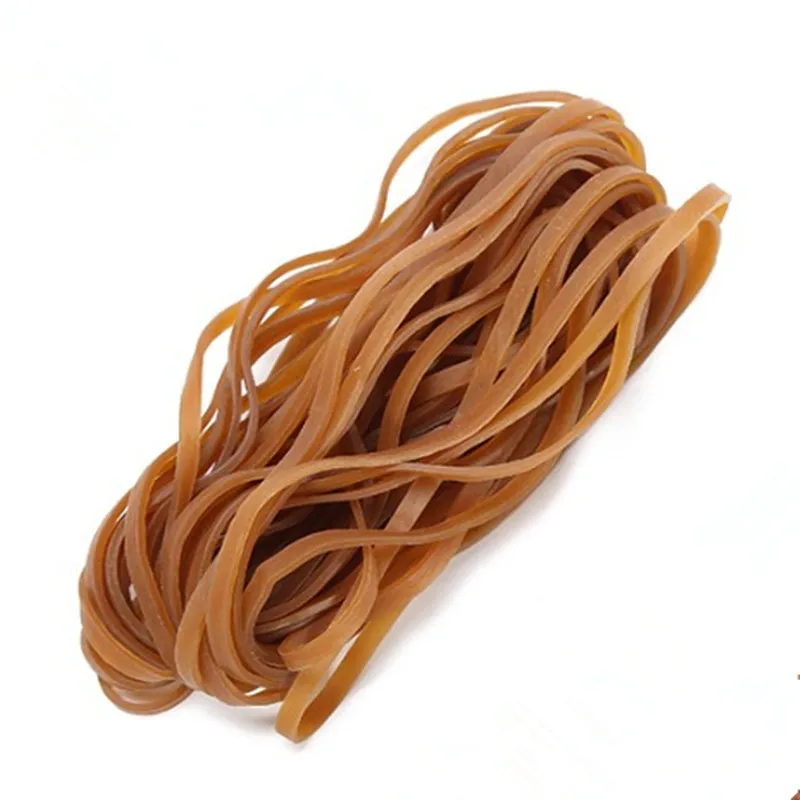 학교 가정 사무실용 대형 탄성 밴드, 튼튼한 고무 밴드, 사무실 파일 폴더, 20 개