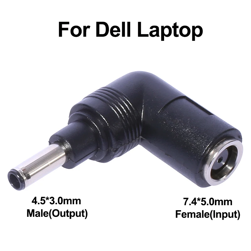 DC-Stromadapter-Stecker für HP Dell DC-Buchse 7,4*5,0mm weiblich auf 4,5*3,0mm männlich mit Pin-Konverter für Laptop Notebook – Detail 7