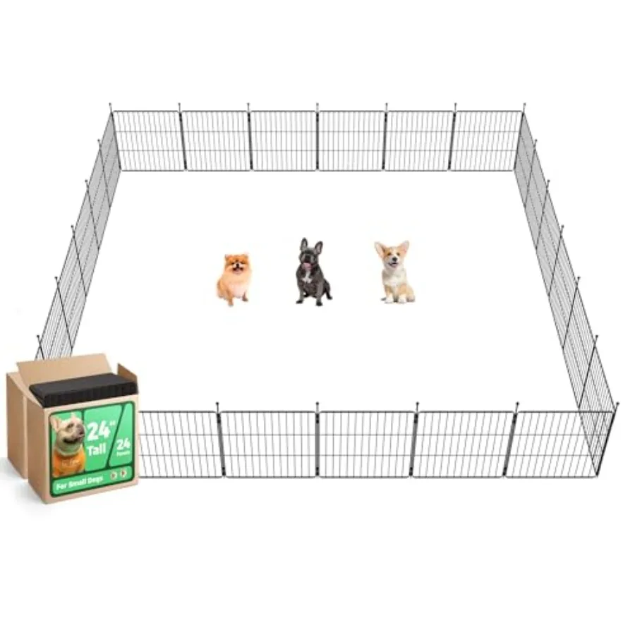 

Манеж для собак MiniPaws Unleashed: расширяемый и портативный дизайн для использования на улице, в автодомах, на кемпинге и в помещении, для щенков и маленьких собак, 2-в-1