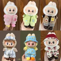 Mini Doll'S Clothes Outfit Accessories For Ropa Labubu and 10cm cotton doll baby replacement clothes Clothing Gift