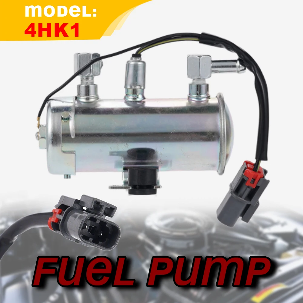 

12V Electric Fuel Pump 150L/H Low Pressure For Diesel Gasoline 4HK1 8-98009397-1 For Truck Engine Generator Marine Boat Car SUV