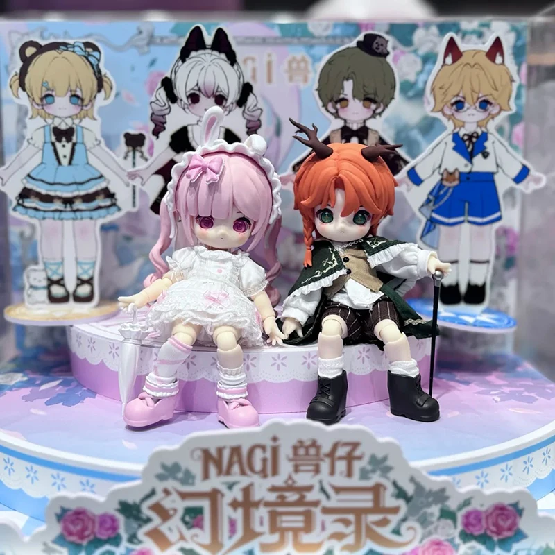 ฟิกเกอร์แอ็คชั่น Nagi Beast: รุ่นที่ 5 ของแฟนตาซีเรคเคิร์ดซีรีส์  แบบสุ่มลาย  ข้อต่อข้อต่อแบบ BJD 12 จุด  งานละเอียดอ่อน  เหมาะเป็นของขวัญคริสต์มาส