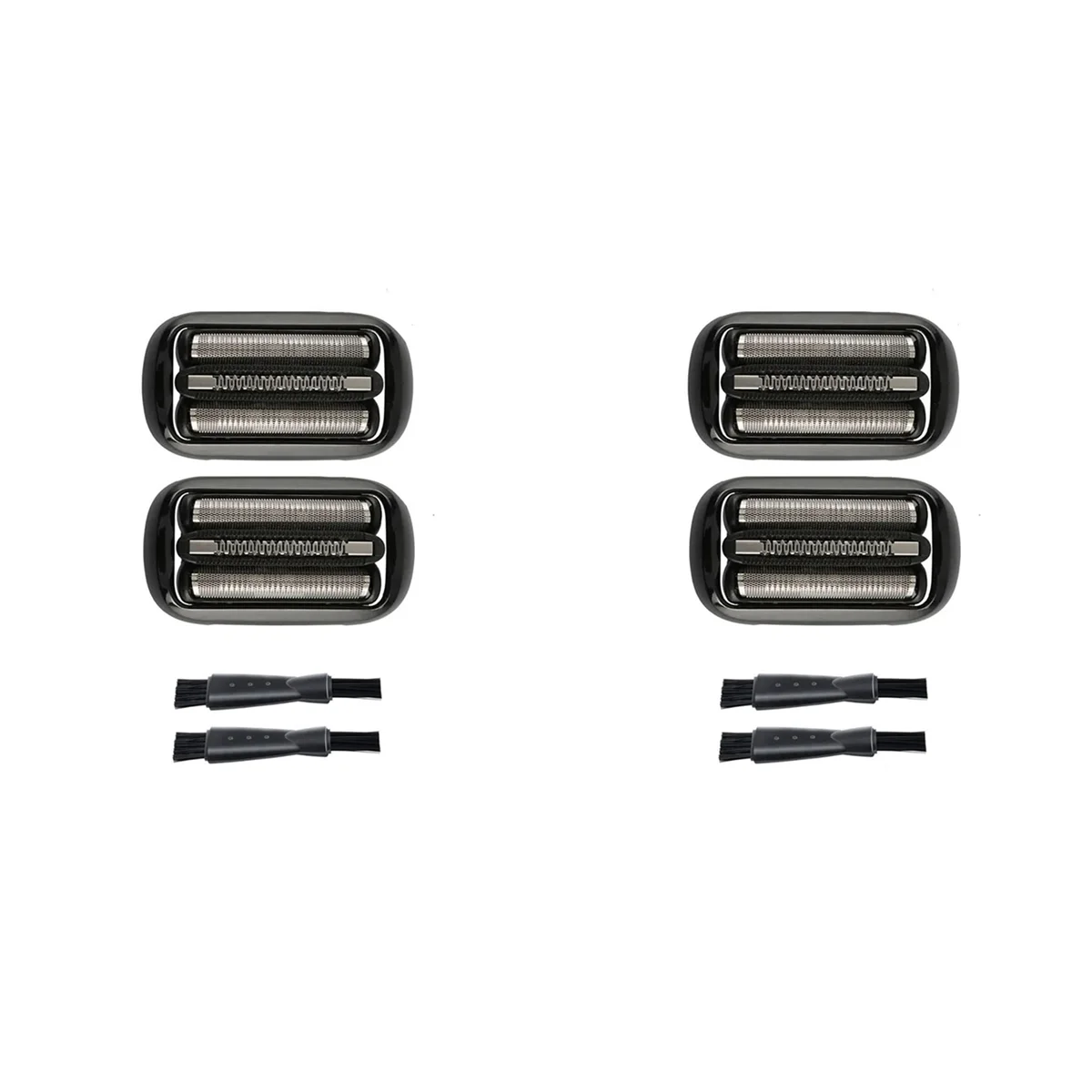 4 Pack Series 5/6 53B Replacement Head for Electric Foil Shaver 5020Cs 5018S 6020S 6040Cs