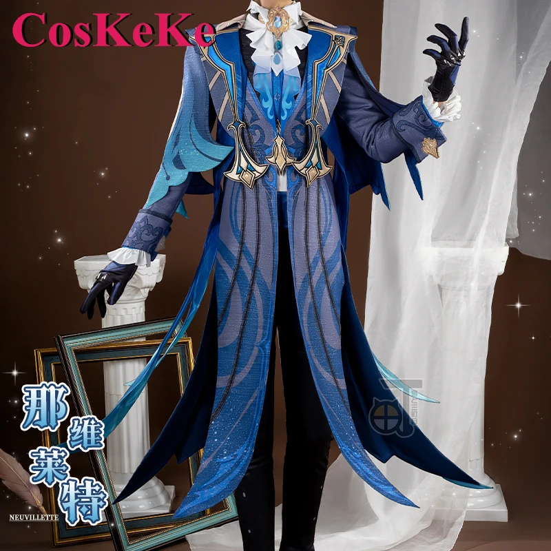 CosKeKe Neufausse lette Cosplay Costume, Anime Jeu Genshin Impact, Uniforme De Mode, ixDe Carnaval D'halloween, Vêtements De Jeu Py S-XL