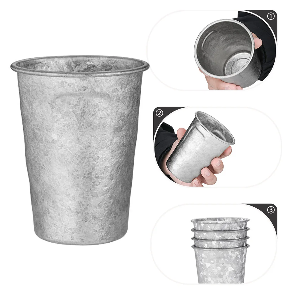 Ti Cup 390ml Pure Titanium Beer Mug Stackable Lightweight Rust Proof Drinking Cup For Camping Picnic Travel Outdoor Tableware