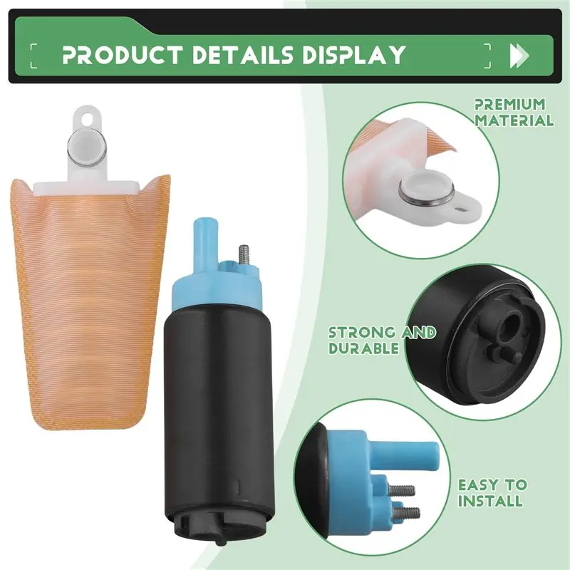 15100-57B10 Car Engine Fuel Pump For Walbro Delphi Airtex E2111 Delphi: EP0318 FE0189 FE0204-AU62