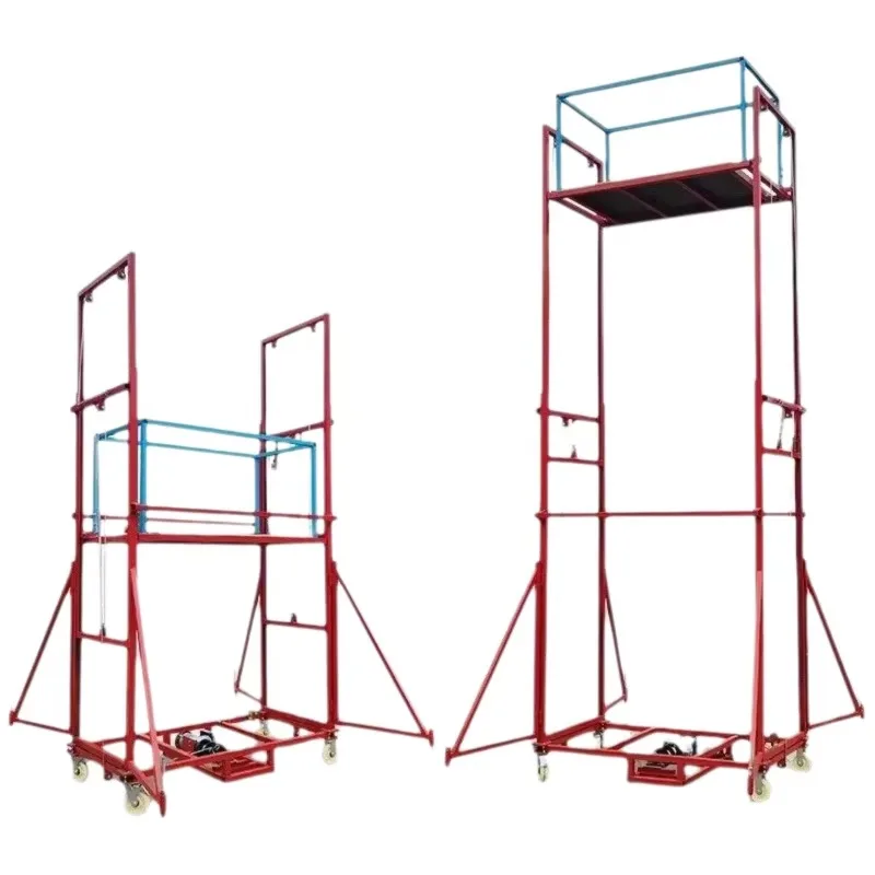 Electric Scaffold Mobile Foldable Remote Control Lift Platform Renovation Construction Machine Multifunctional Frame