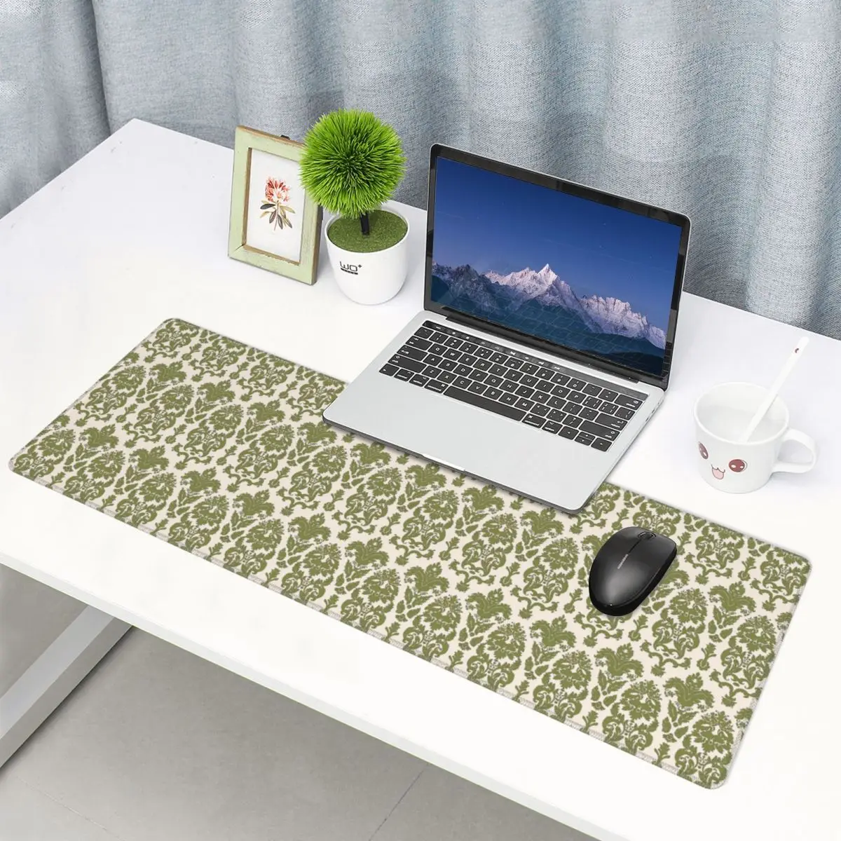 Large Mouse Pad The Sound Of Music The Von Trapp Curtain Drapes Gamer PC Laptop Mats Keyboard Carpet Computer Gaming Desk Mat