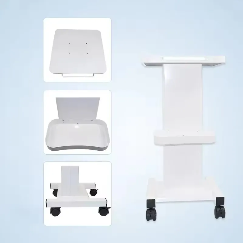 New Design Professional Convenient Desktop Beauty Device Cart With Wheel Salon Trolley With Low Price