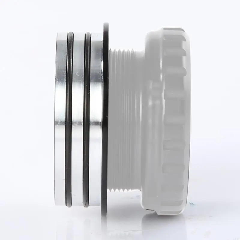 2 uds 42mm convertidor soporte inferior adaptador de conversión anillos bicicletas soporte inferior adaptador de conversión fácil de instalar