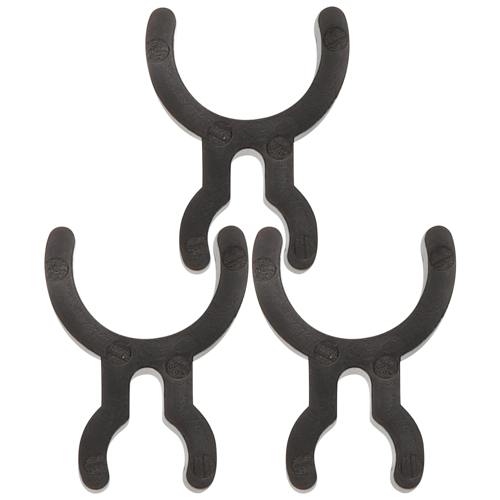 

3 Pcs Black Pen Clips for Trumpet French Horn Plastic Compact Portable Practical Gift Musical Instrument Accessory Desk