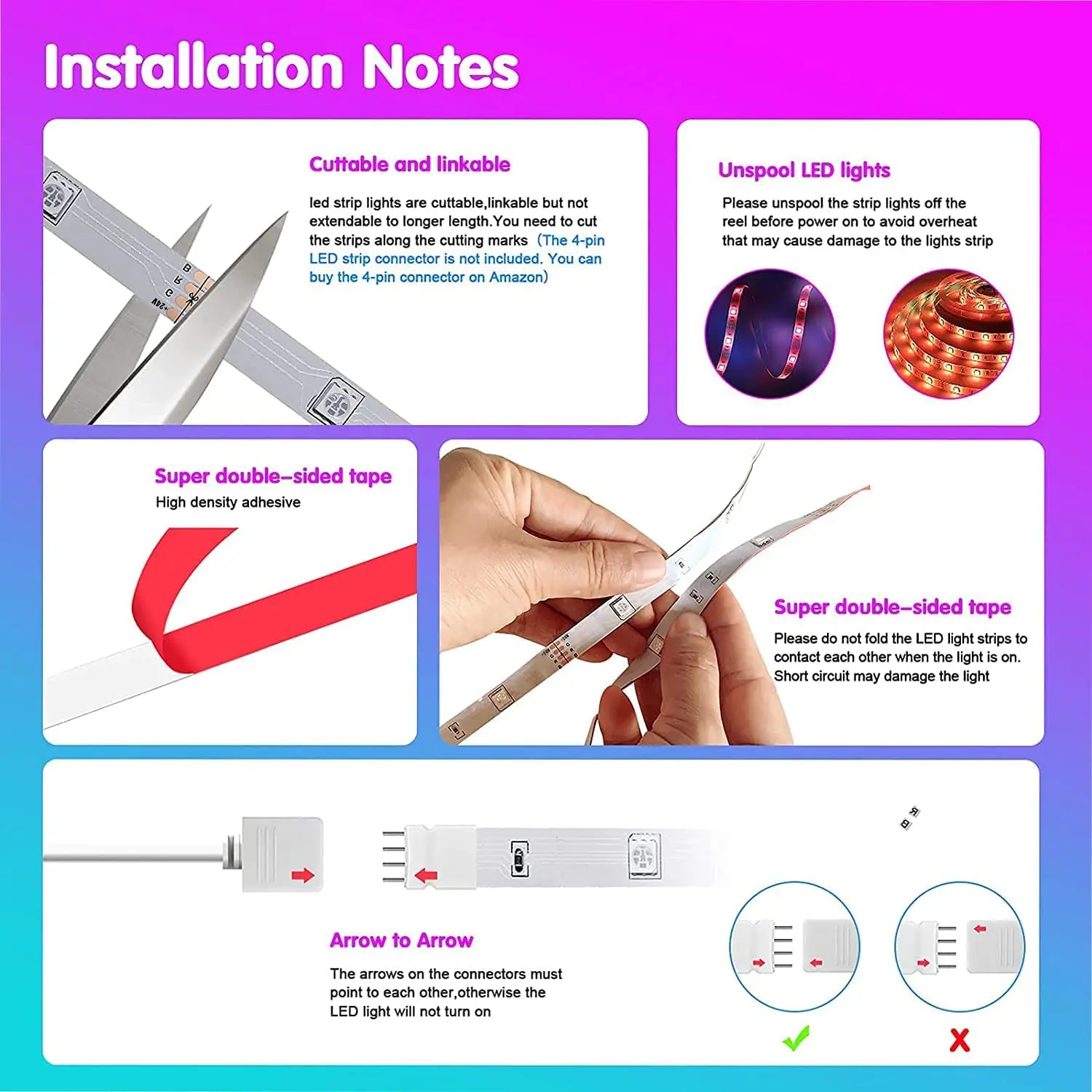 3Keys 24Keys 44Keys Led Strip Lights RGB 5050 Infrared Control DC5V USB  Tape Color Change Lamp for Christmas Bedroom Decoration